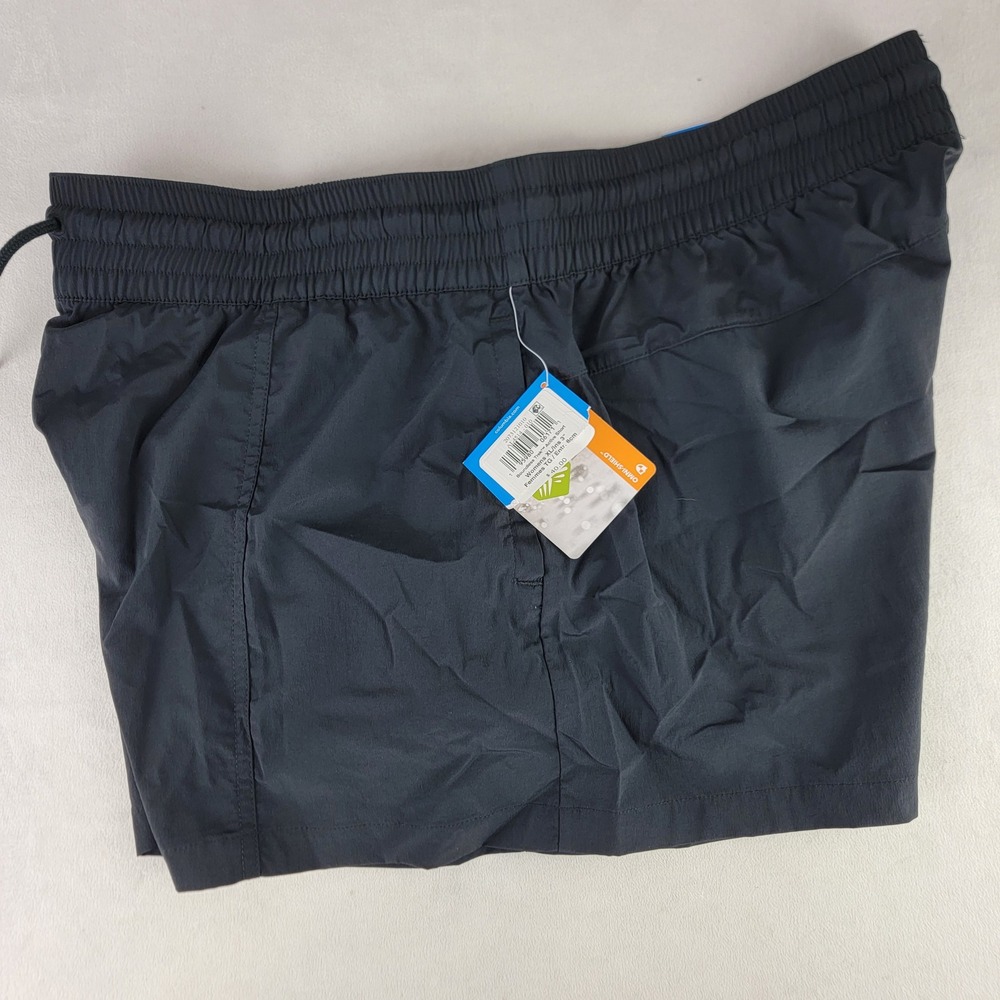 Columbia Boundless Trek Active Shorts Womens XL 3" Inseam Elastic Waist Black